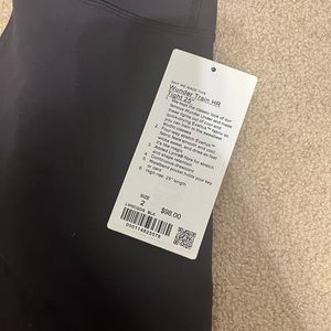 Lululemon WunderTrain Leggings in black NWT Size 2